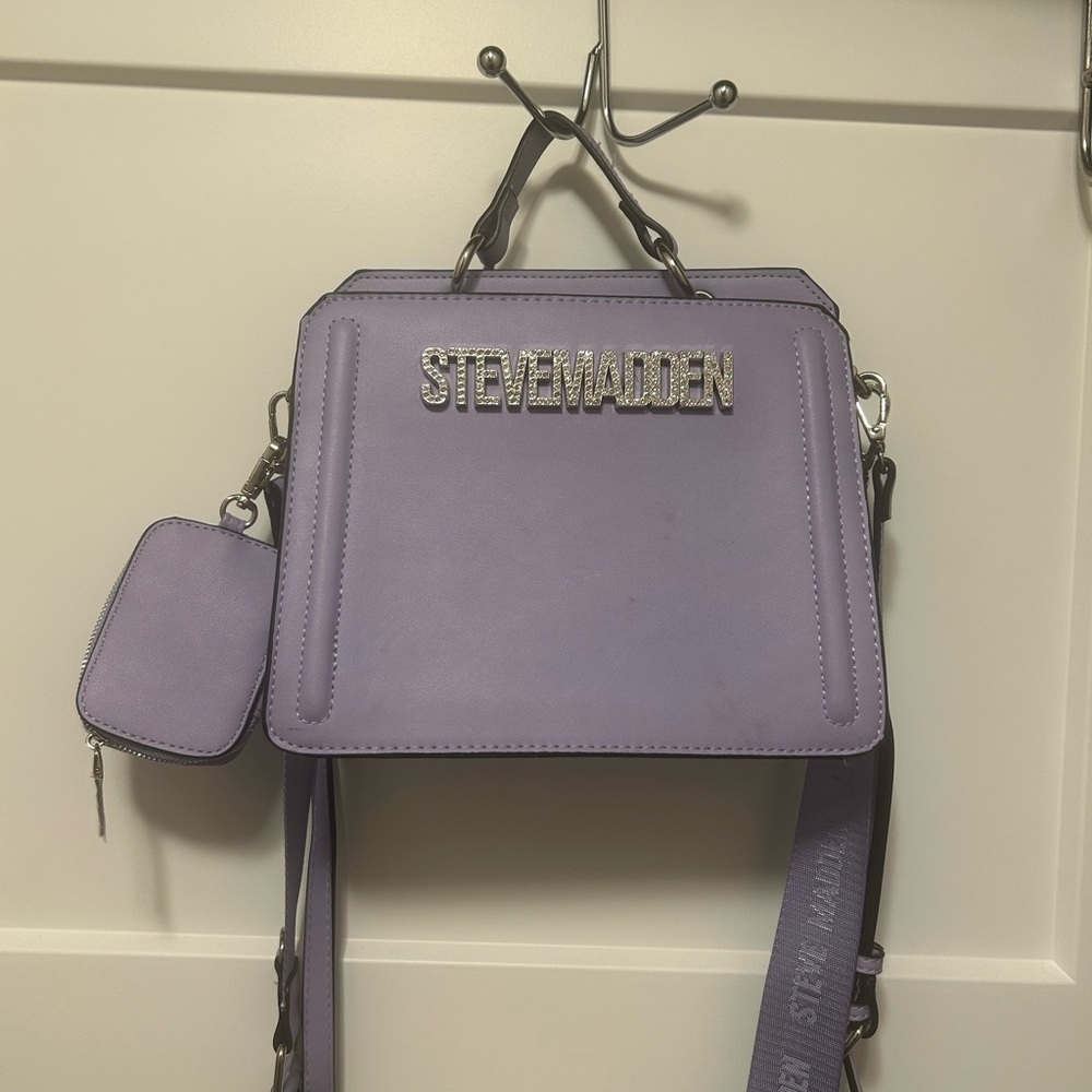 Steve Madden Lavender Bevelyn  Crossbody Bag